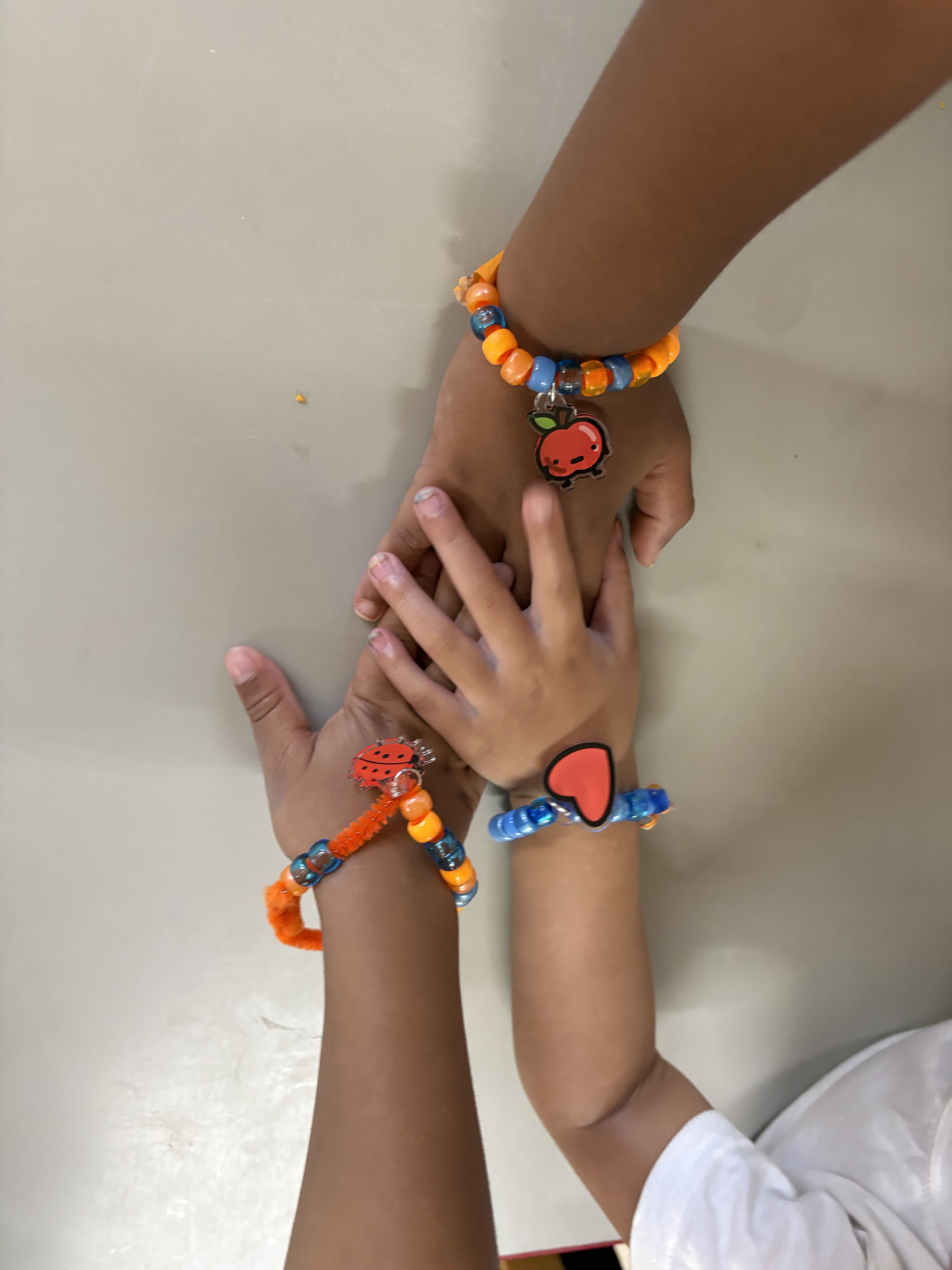 Hands making at Nat Azarow